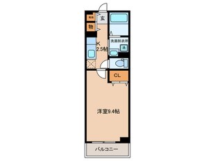 カーサここⅡの物件間取画像